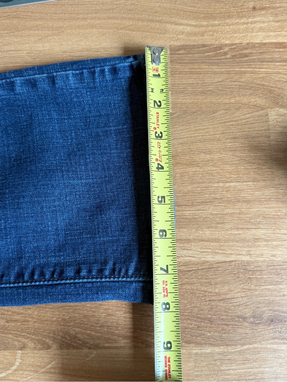 Levi's 725 High Rise Bootcut Jeans Mid Wash Denim Size 27 Slim Fit - Picture 10 of 10